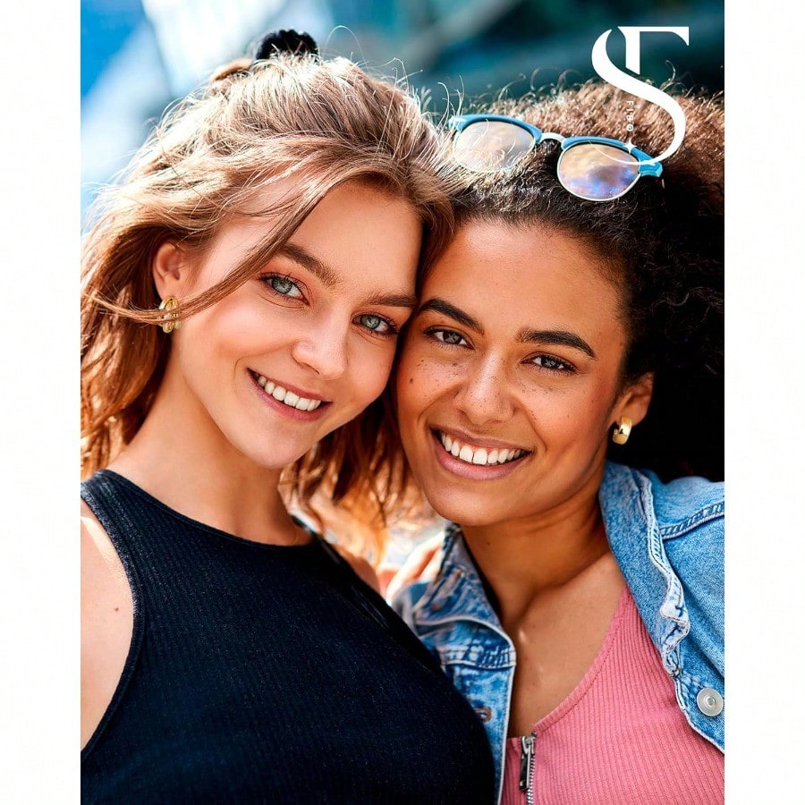 Fashion EarringFIBO STEEL 10 Pairs Clip On Earrings For Women Non Pierced Ears CZ Pearl Knot Twist Chunky Hoop And Studs Earring Set Ear Clips Jewelry Gold Silver Tone